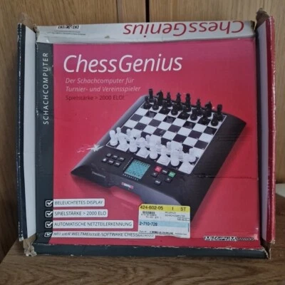 Schachcomputer - Millennium ChessGenius M810 - Digitales elektronisches Schachset     - Bild 1 von 4