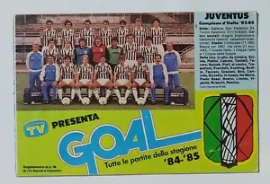 04314 114/crt - calendario serie A 1984/85 - Juventus campione 83/84 - Foto 1 di 5
