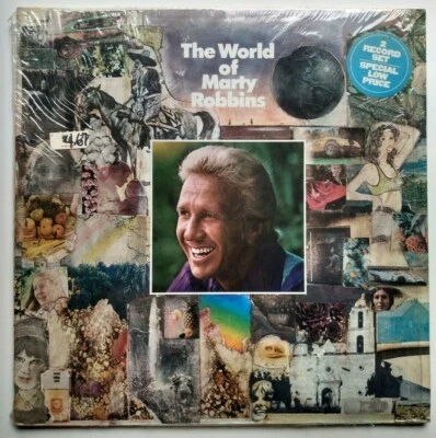 Marty Robbins - The World Of Marty Robbins 2xLP (G 30881) 1971 Columbia Records - Image 1 of 4