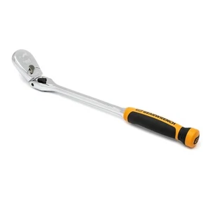 Gearwrench 81371T 1/2 In Drive 90 Tooth Dual Material Locking Flex Head Teardrop - Picture 1 of 5