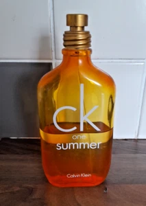 Calvin Klein CK One Summer 2010 100ml Spray Eau De Toilette EDT Made In The USA - Imagen 1 de 3