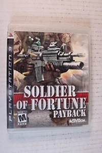 Soldier of Fortune: Payback (Sony Playstation 3, PS3) autentico, completo testato - Foto 1 di 9