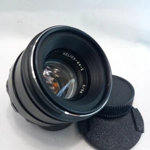 ¡COMO NUEVO! Lente soviética de montaje Helios 44-2 2/58 M42 URSS #86018729 + dos tapas - Imagen 1 de 23