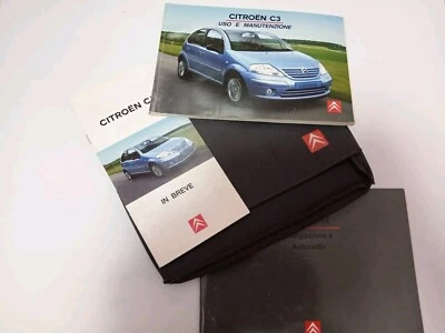 Manuale uso e manutenzione Citroen C3 Prima Serie - Immagine 1 di 3