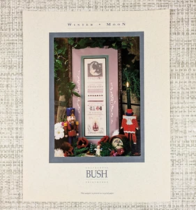 Shepherd's Bush WINTER MOON Counted Cross Stitch Sampler Complete Kit - Picture 1 of 5