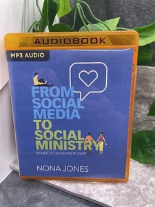 From Social Media to Social Ministry by Nona Jones (2020, CD MP3 Unabridged) New - Picture 1 of 4