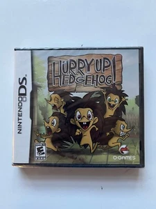 Hurry Up Hedgehog (Nintendo DS, 2009) New Factory Sealed O-Games OOP - Picture 1 of 6