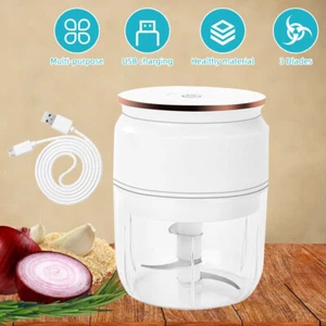 Elektrisch Multizerkleinerer Zerkleinerer für Fleisch Knoblauch Zwiebelschneider - Bild 1 von 12
