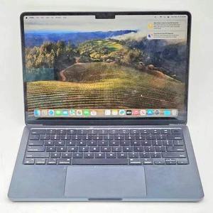 2022 Apple MacBook Air 13.6" M2 8GB RAM 256GB SSD Midnight - Picture 1 of 6