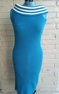 Vestido para mujer W by Worth M tejido sin mangas suéter maxi ceñido al cuerpo - Imagen 1 de 5