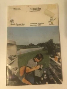 1985 Kentucky Telefonbuch Telefonbuch Kleinstadt Franklin mit gelben Seiten - Bild 1 von 4