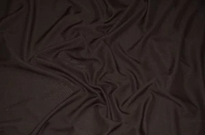 Brown Poplin Fabric Polyester Solid 60'' YD Table Covers Decoration Apparel  - Picture 1 of 1
