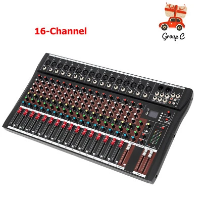 16 Channel Professional Powered Mixer power mixing  USB - Image 1 of 4
