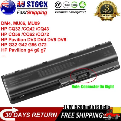 Notebook Laptop Battery for HP MU06 MU09 SPARE 593554-001 593553-001 CQ42 DM4 - image 1 of 4