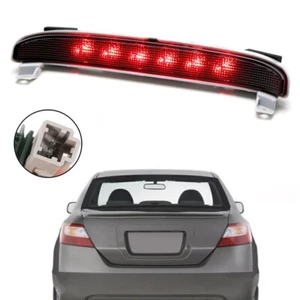 3rd High Mount Brake Light LED For 2006-2011 Honda Civic EX Coupe 923-218 Black - Picture 1 of 11