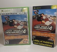 Tony Hawk's Pro Skater 4 Platinum Hits (Microsoft Xbox 2003) CIB Complete Tested