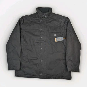 Roark Axeman Jacket Mens XL Black Sherpa Lined Coat New - Picture 1 of 8
