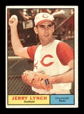 1961 Topps #97 Jerry Lynch Reds EX *y6 - Image 1 of 2