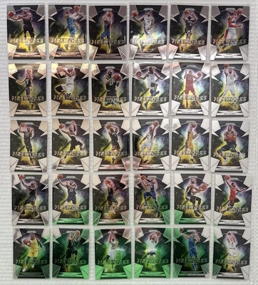 2018–19 Prizm фейерверк 1–30 полный набор вставок Леброн Яннис Татум KD Карри - Изображение 1 из 4