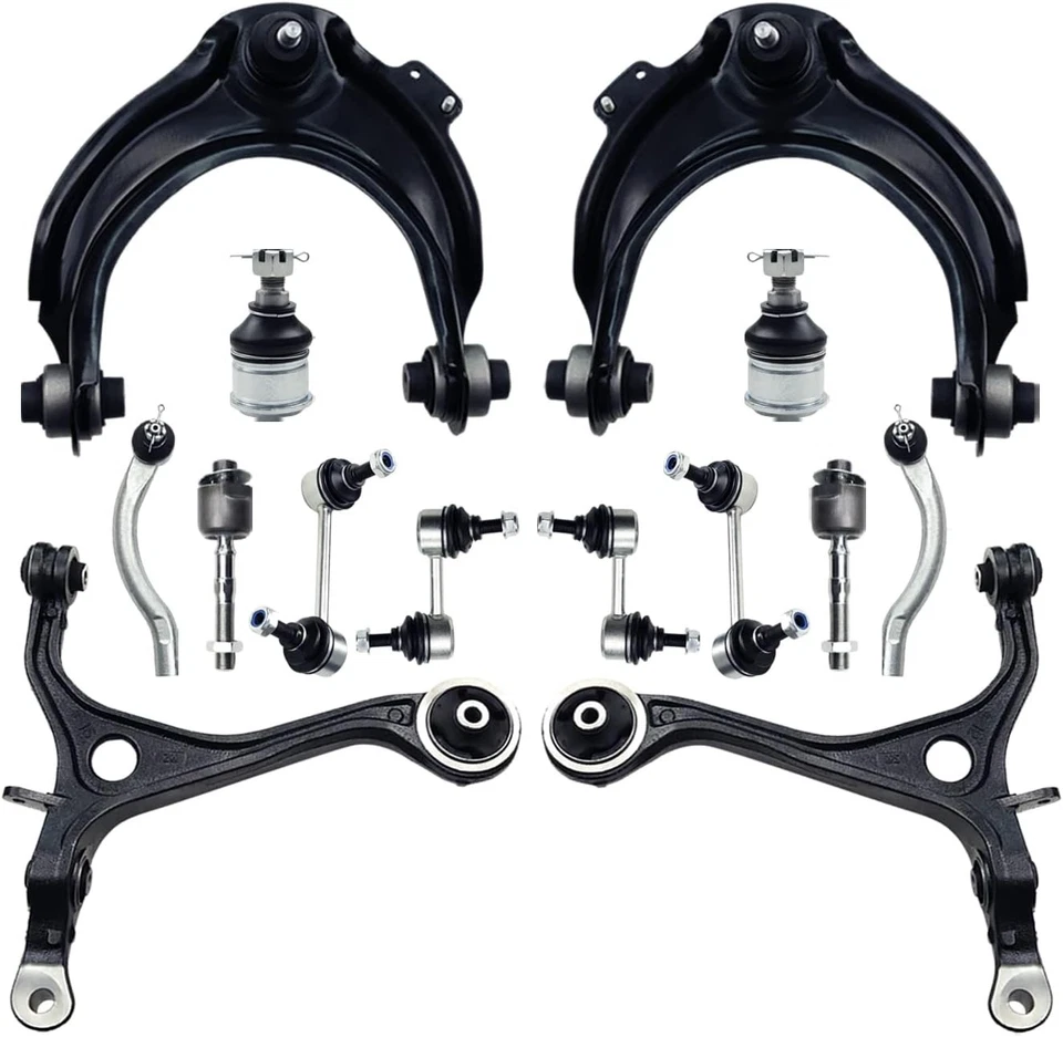 Lower Upper Control Arms& Ball Joint Suspension Kits For 2003-2007 Honda Accord Foto 1 de 4