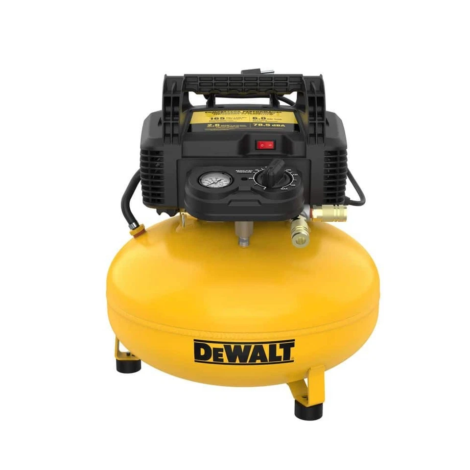 DEWALT 6 gal. 165 PSI Portable Electric Pancake Air Compressor - Image 1 of 4