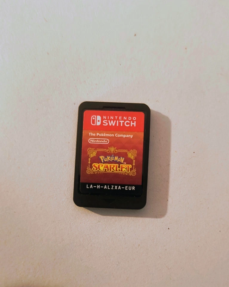Pokémon Scarlatto (Nintendo Switch, 2022) Solo Schedina Senza Custodia - Immagine 1 di 1