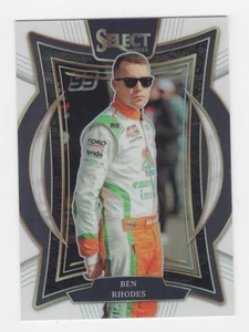 2025 PANINI SELECT NASCAR RACING GRANDSTAND WHITE PRIZM 93/99 BEN RHODES #88 - Picture 1 of 2
