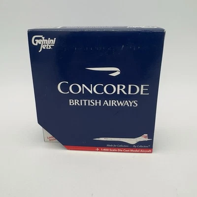 GeminiJets 1: 400 1: 400 英国航空协和飞机 G-BOAF GJBAW1667 压铸模型 — 第 1/4 张图片