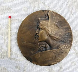 MEDALS MEDAILLE MORLON SOLDAT GAULOISE GAULOIS 1ER GUERRE MONDIAL CHAVIGNY AISNE - Foto 1 di 8