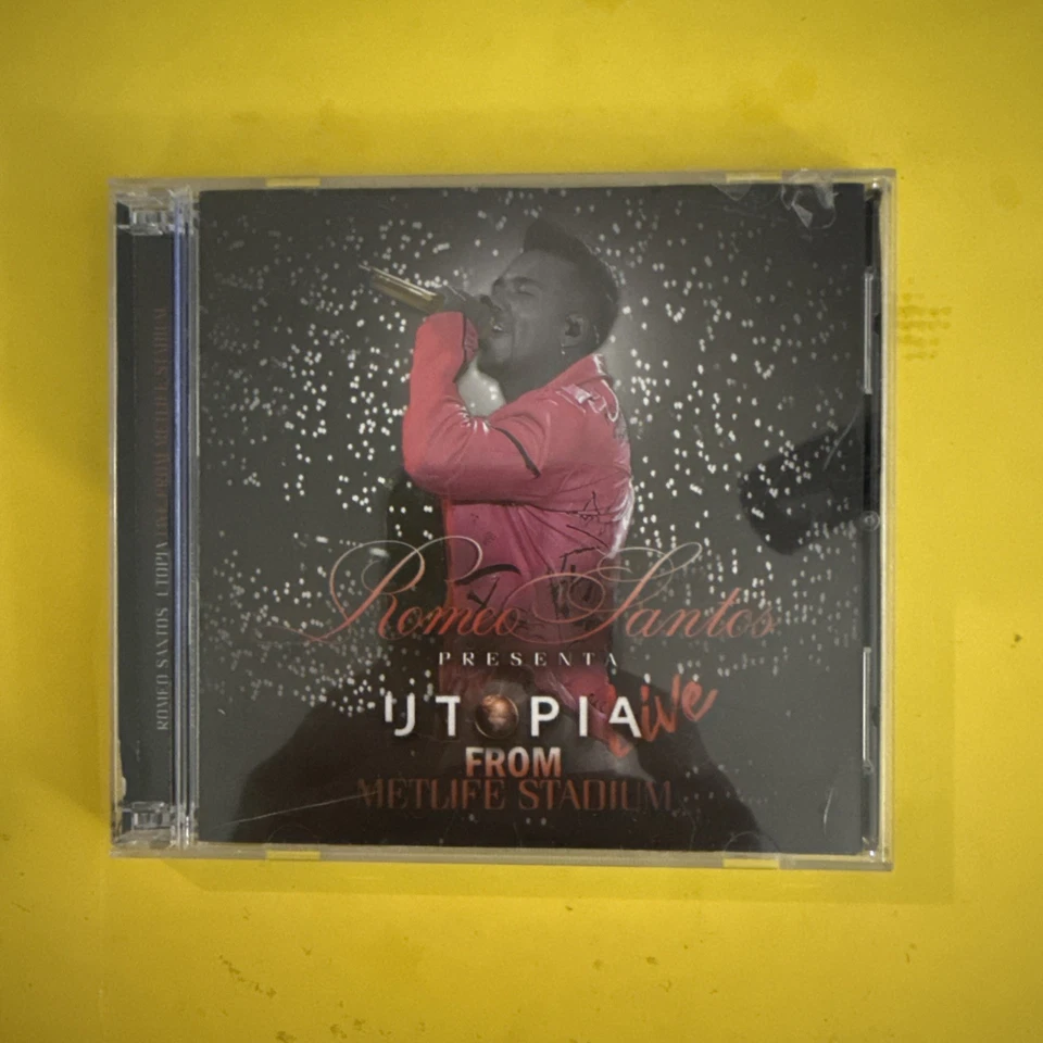 ROMEO SANTOS UTOPIA LIVE FROM METLIFE STADIUM (2 CD SET 2021) LIKE NEW FREE SHIP — 第 1/4 张图片