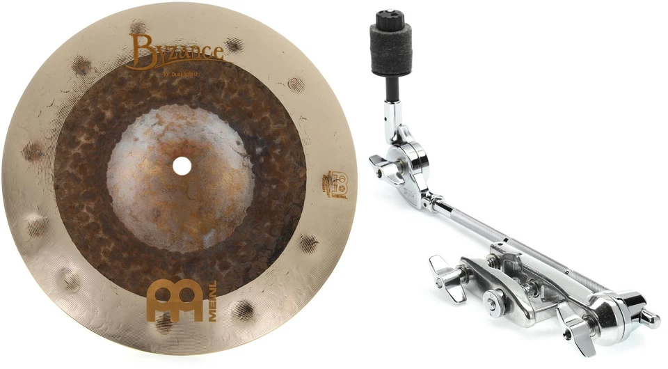Platillos Meinl 10 pulgadas Byzance Dual Splash platillo + paquete de valor Tama MCA53 Foto 1 de 3