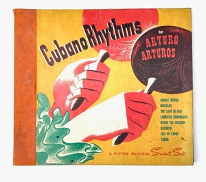 Cubano Rhythms by  Arturo Arturos  4x 78 RPM Shellac 10"  Latin Cuban - Picture 1 of 12