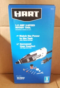 HART Corded Electric 1 Amp 2-Speed Rotary Tool Kit with 10 Accessories New! - Picture 1 of 1