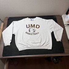 Minnesota Duluth Bulldogs UMD Vintage Russell Athletic Reverse Weave Sweatshirt