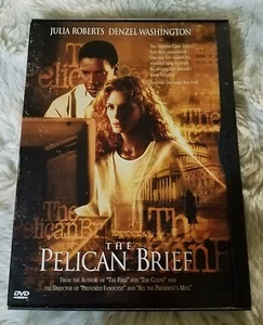Pelican Brief DVD Julia Roberts, Denzel Washington, Sam Shepard, John Heard, To - Picture 1 of 3