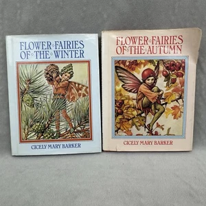 Flower Fairies Of The Winter & Autumn Books By Cicely Mary Barker - Picture 1 of 10