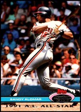 1992 Topps (1991) Stadium Club Dome MLB Baseball Trading Cards Pick From List