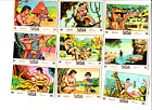 TARZAN Part-set 25/66 gum cards (1966) Anglo + OUTER LIMITS x 19 (1964) not a&bc