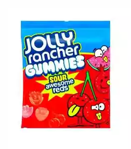 Jolly Rancher Awesome Reds Gummies Candy 8 Pounds Bulk Soft Gummy Candies - Picture 1 of 3