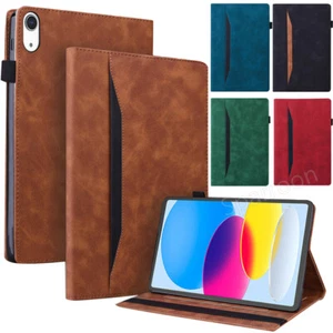 Leather Shockproof Smart Case For iPad 5 6 7 8 9 10th Mini 5 4 3 Air Pro 11 12.9 - Picture 1 of 64