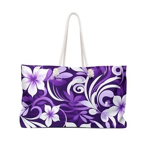 Floral Fantasy Weekender Bag - Perfect for Travel and Beach Getaways - Picture 1 of 5