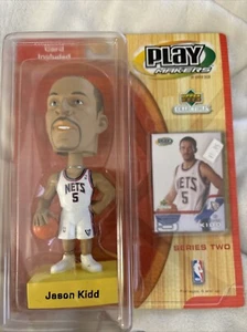 Upper Deck NBA Playmakers Bobblehead JASON Kidd New Jersey Nets Sealed - Picture 1 of 9