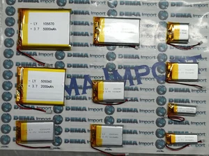 Pila ricaricabile 3.7 v basso drenaggio per varie mAh dispositivi elettrici - Foto 1 di 53