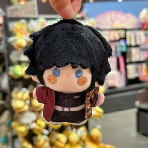 Cazador de demonios Tomioka Giyuu 10 cm muñeca de peluche vestido de peluche anime juguete de peluche mini - Imagen 1 de 5