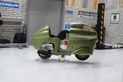Vespa MONTHLERY 1950 1:18 Racer Scale Scooter Model Supreme - Imagem 1 de 4