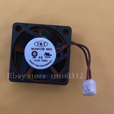 T$T 3010h12b nd3 12V 0.14A 3CM Quiet High Air Volume Cooling Fan - Image 1 of 2