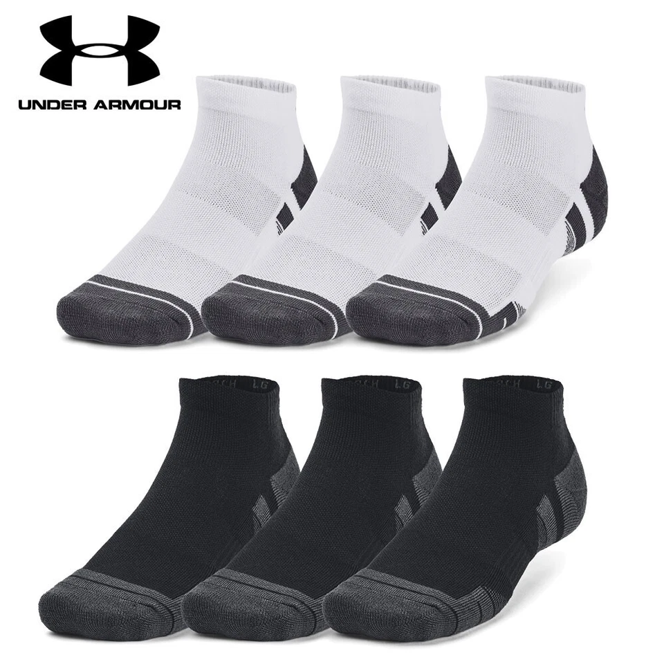 Under Armour UA Performance Tech 3er Pack Low Cut Golfsocken
