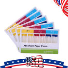 5 Kits Azdent Dental Endodontic Absorbent Paper Points F1.F2.F3 Endo Root Use