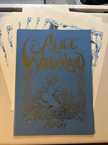 Alice In Wonderland Frank Brunner #590/1000 Excellent Mature - Picture 1 of 3