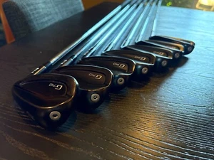 Ping G710 Iron Set 4-PW, Black Dot, Steel Shaft Stiff Flex, Good Condition - Picture 1 of 10